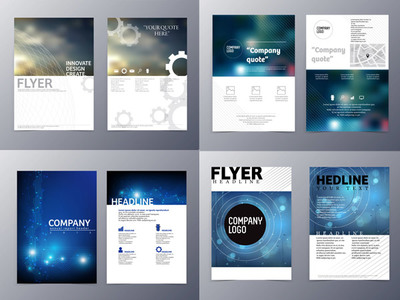 宣傳單設(shè)計(jì)矢量素材——素材中國sccnn.com代理代辦服務(wù)